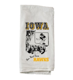 University Of Iowa How 'Bout Them Hawks Towel